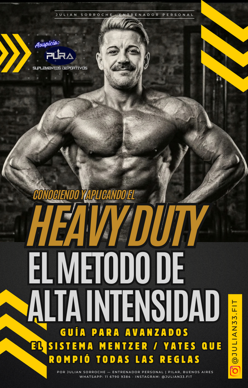 Portada de la guía Heavy Duty: El Método Mentzer-Yates